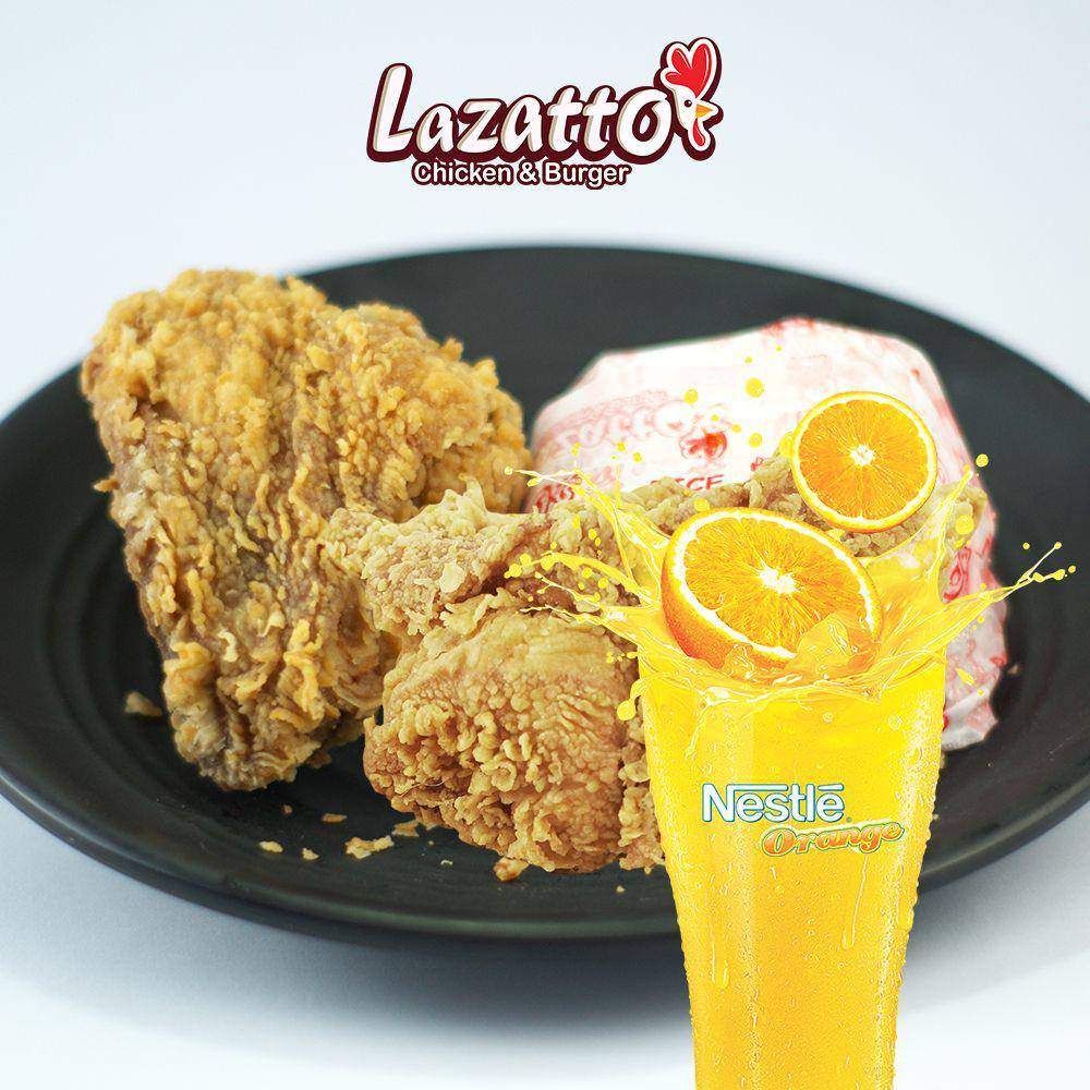 Potret menu Combo Dada di Lazatto (lazatto.co.id)