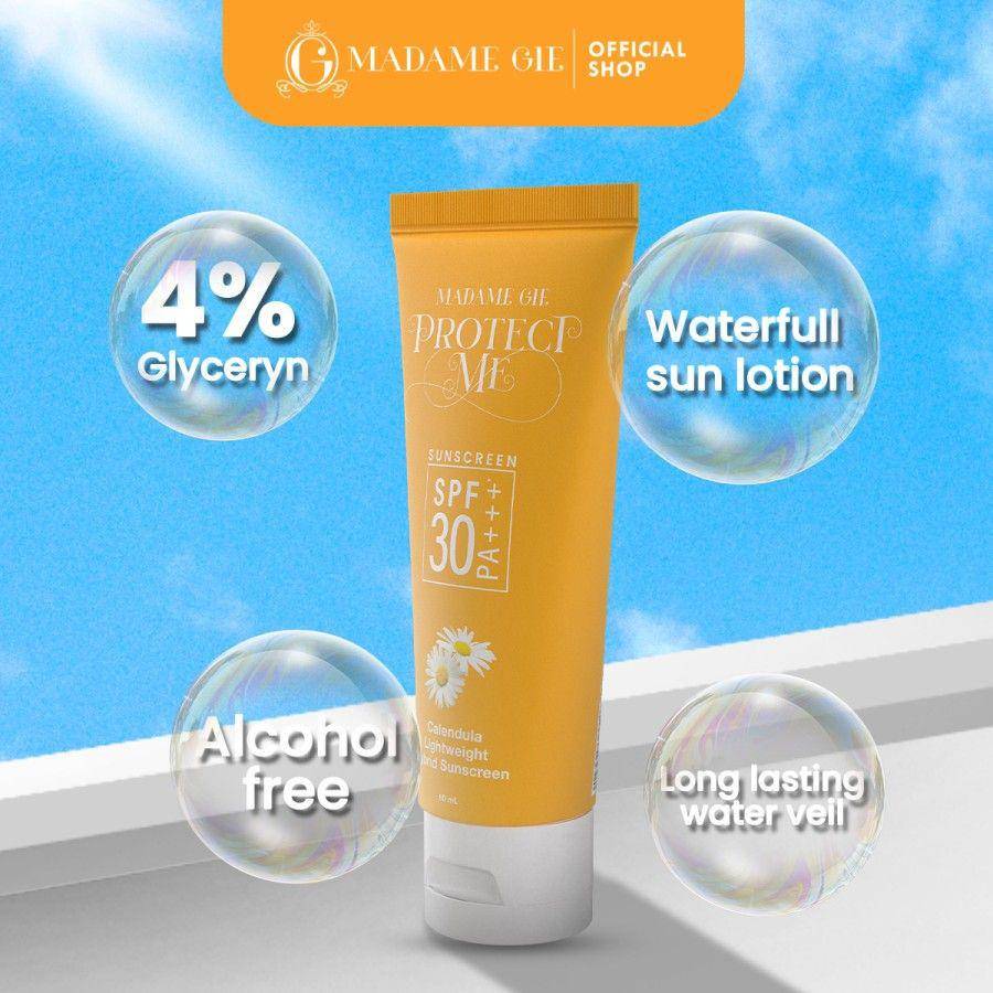 Madame Gie Protect Me Sunscreen SPF30 PA+++ (tokopedia.com/madamegie)