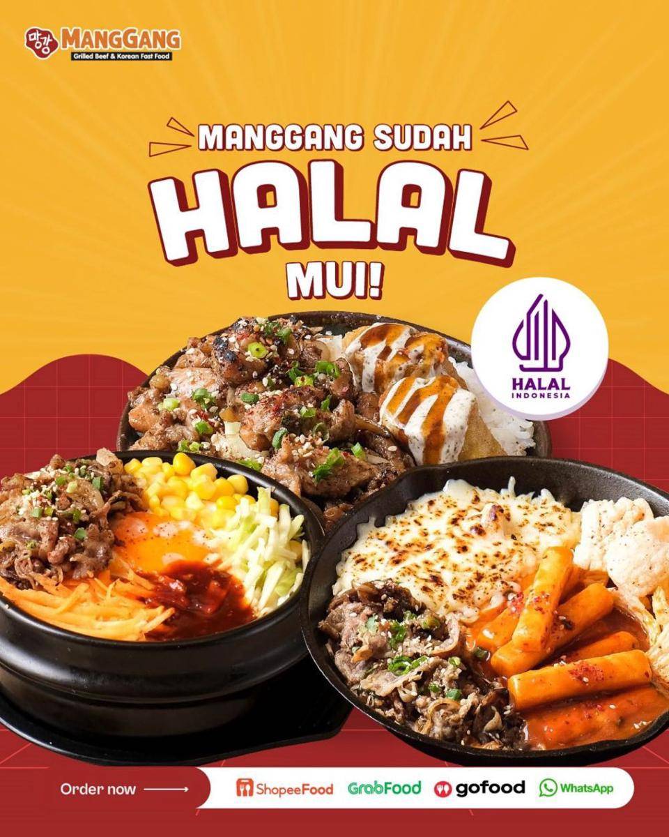 Potret menu di MangGang BBQ (instagram.com/manggang_bbq)