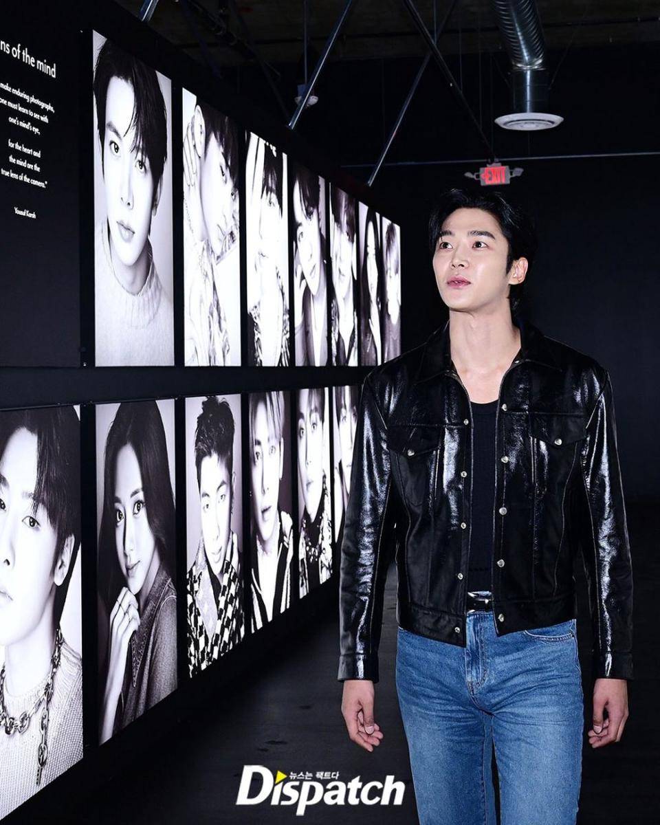 potret Rowoon hadiri Exhibition D'FESTA di Los Angeles (instagram.com/koreadispatch)