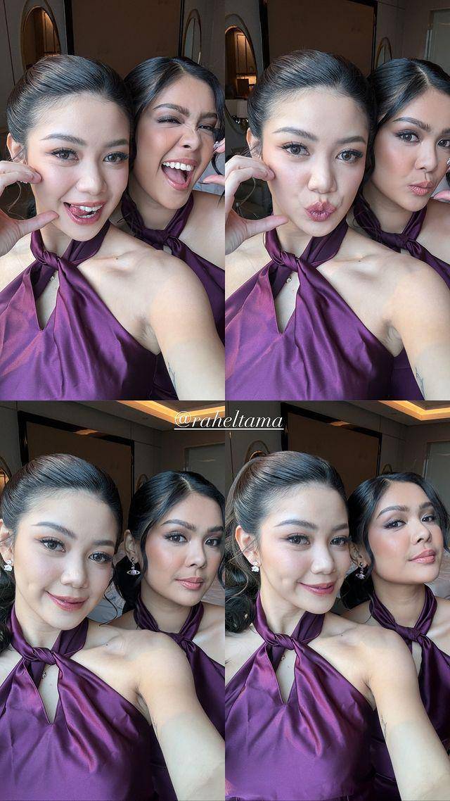 Regina Phoenix jadi bridesmaid (Instagram.com/reginaaphx)