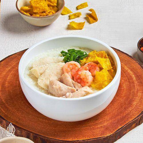 Menu Bubur di Ta Wan
