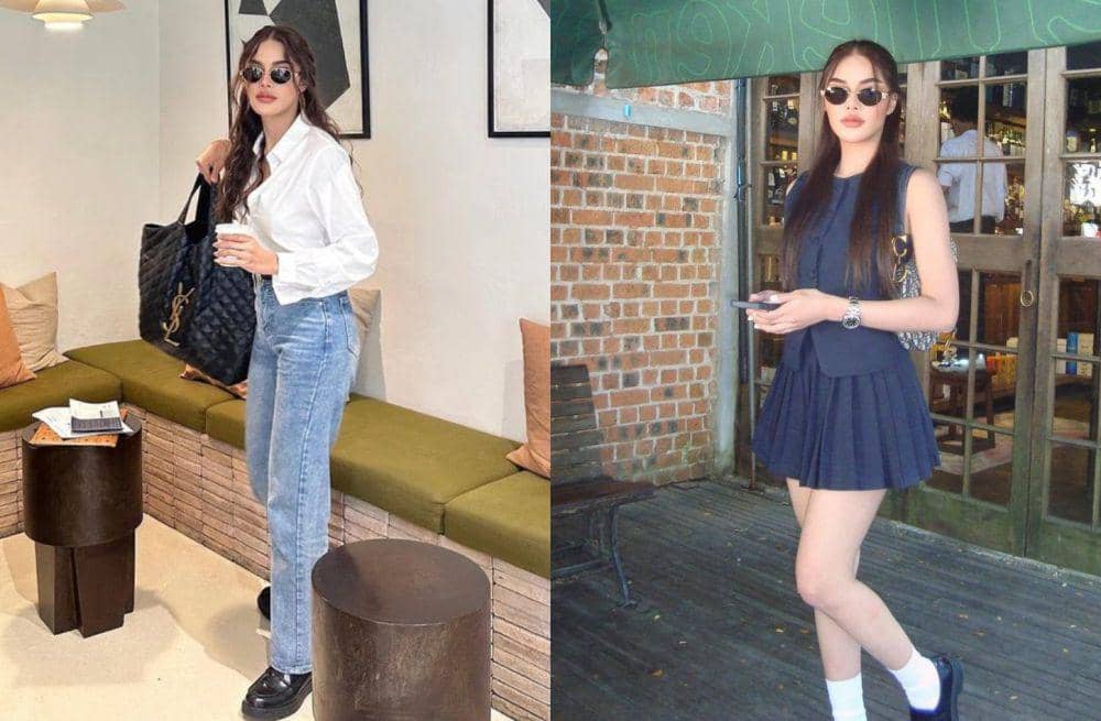 9 Inspirasi Outfit Smart Casual ala Aoom Thaweeporn, Classy Banget