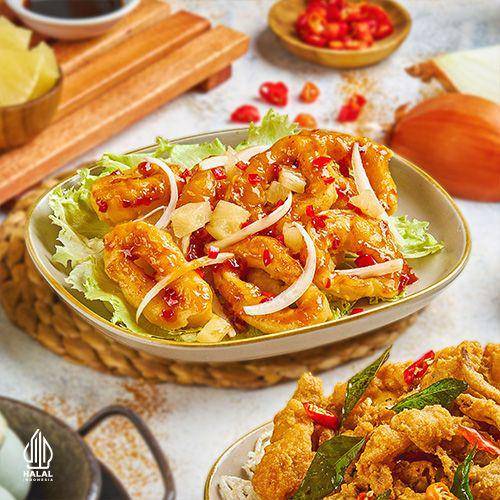 Cumi Goreng Thailand di Ta Wan