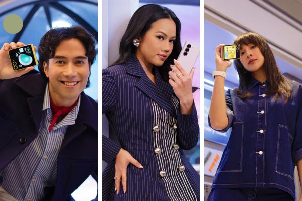 Deretan Artis yang Berpose dengan Samsung Galaxy Z Flip6 dan Fold6