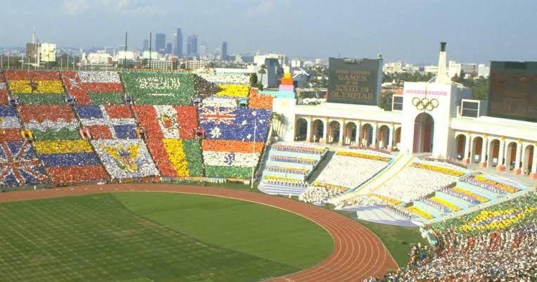 pembukaan Olimpiade Los Angeles 1984 (olympics.com)