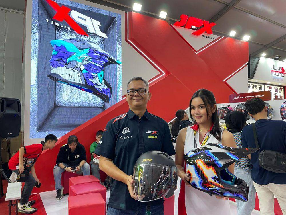 JPX rilis helm baru di GIIAS 2024 (JPX)