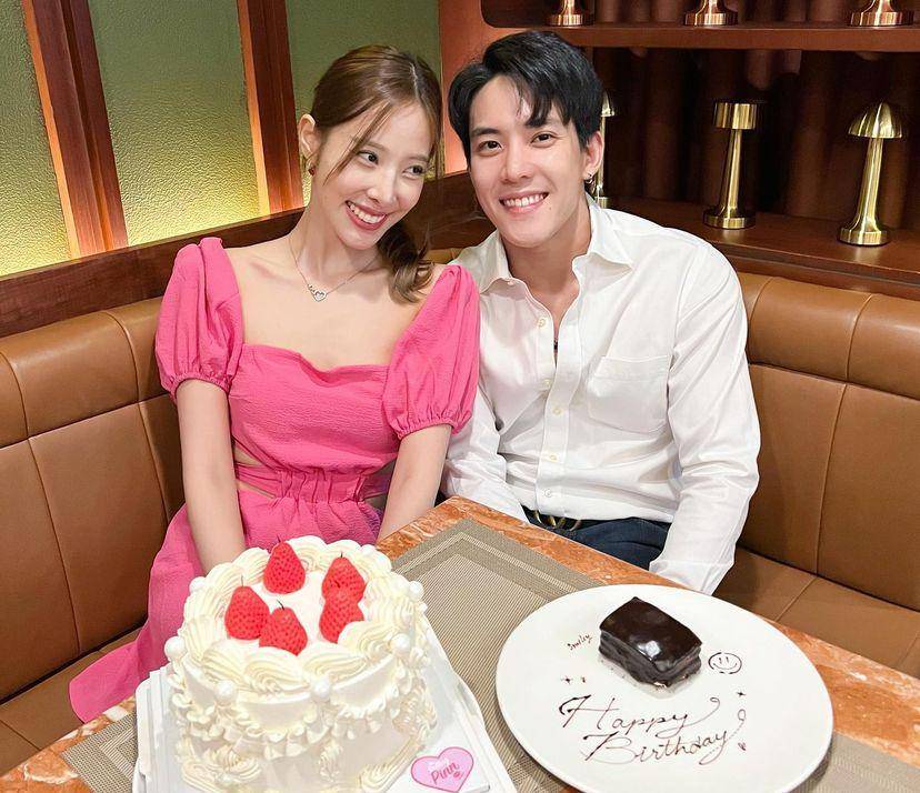 potret Piglet Charada bersama Victor Zheng (instagram.com/pigletcharada)