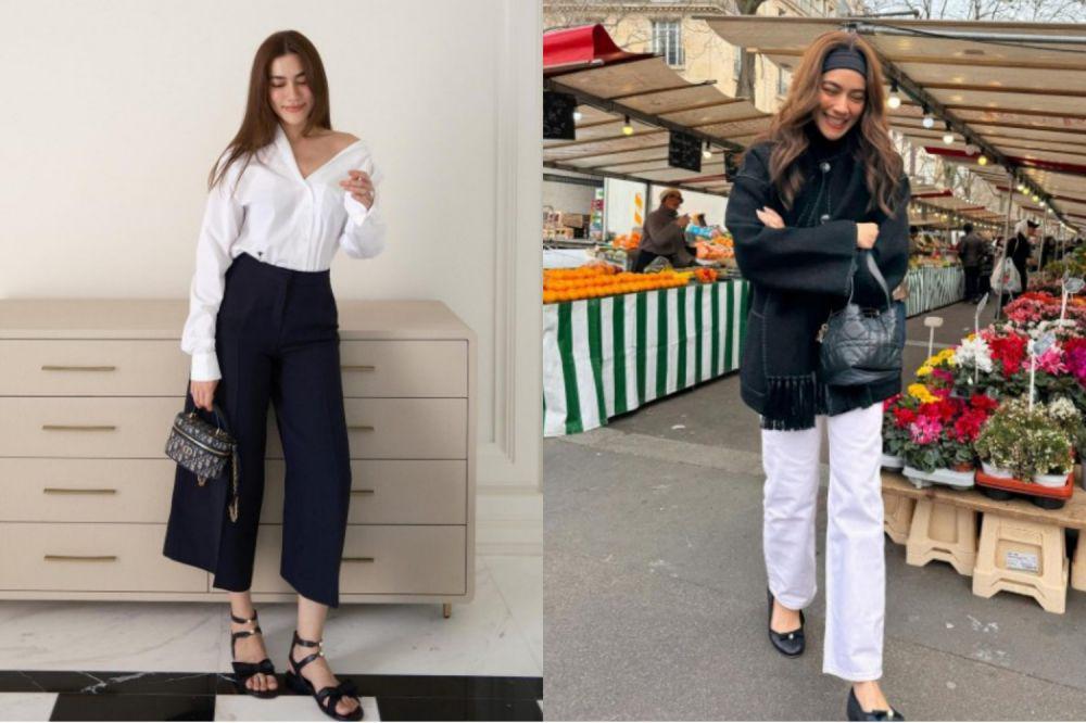 8 Referensi Outfit Hitam Putih Kimmy Kimberley, Modis