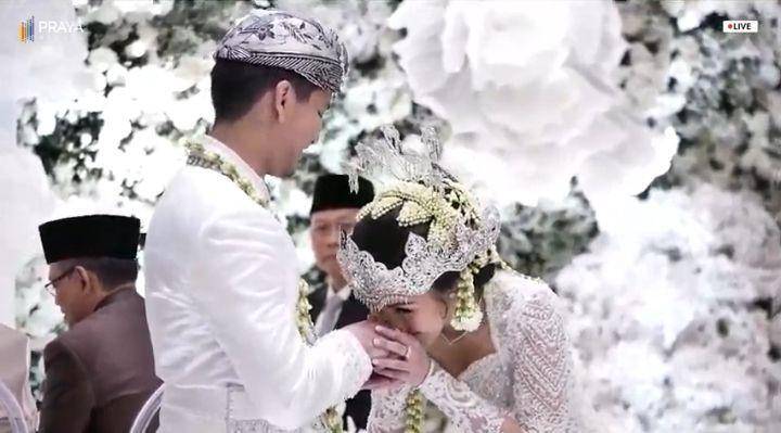 Akad nikah Shasa dan Gio (Youtube.com/Jaiiibruh)