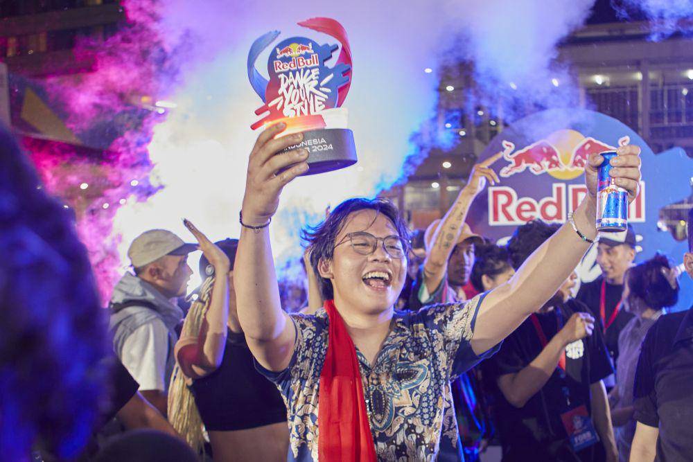 Locking Ben, Juara Red Bull Dance Your Style yang pertama di Indonesia (Insan Kurniawan/Red Bull Content Pool)