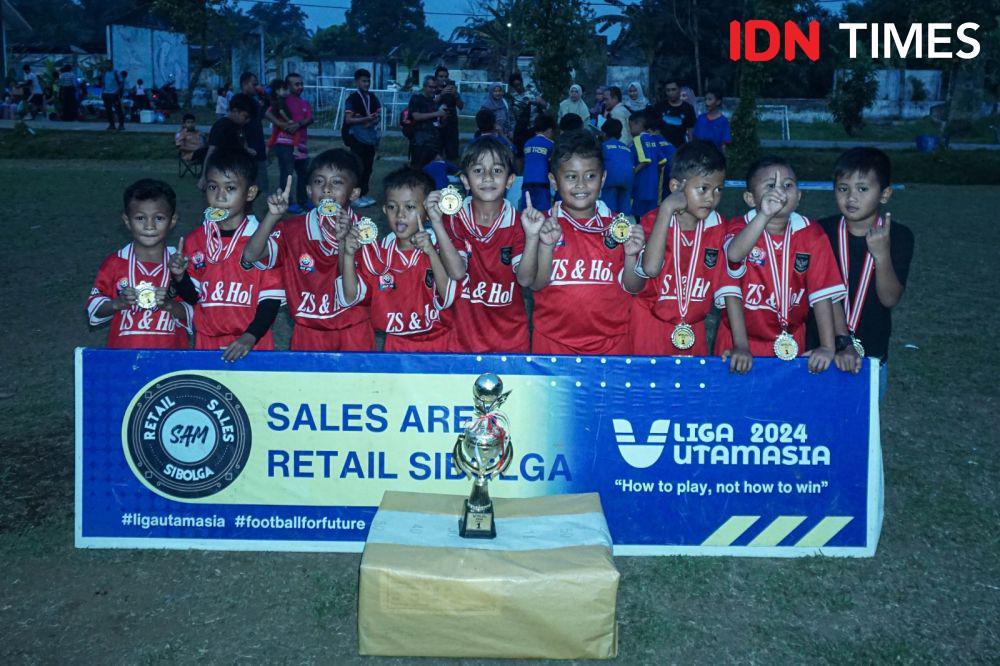 SSB Agas Jaya Juarai Liga Utamasia U-8