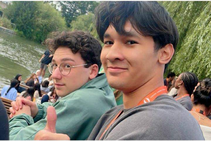 potret Ardio Taulany Summer School di Inggris (instagram.com/erintaulany)