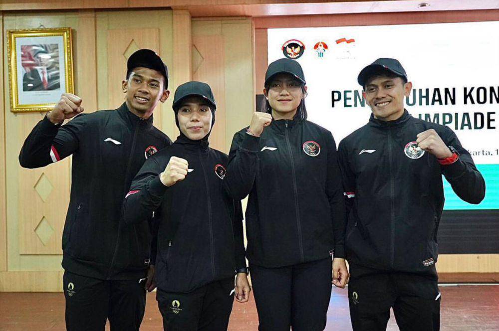 Tim panjat tebing di Olimpiade Paris 2024 (instagram.com/fpti_official)