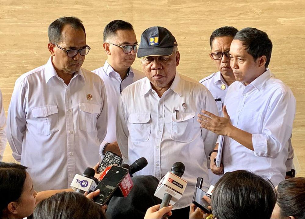 Basuki Hadimuljono Jadi Tamu Pertama Jokowi di IKN, Ini yang Dibahas