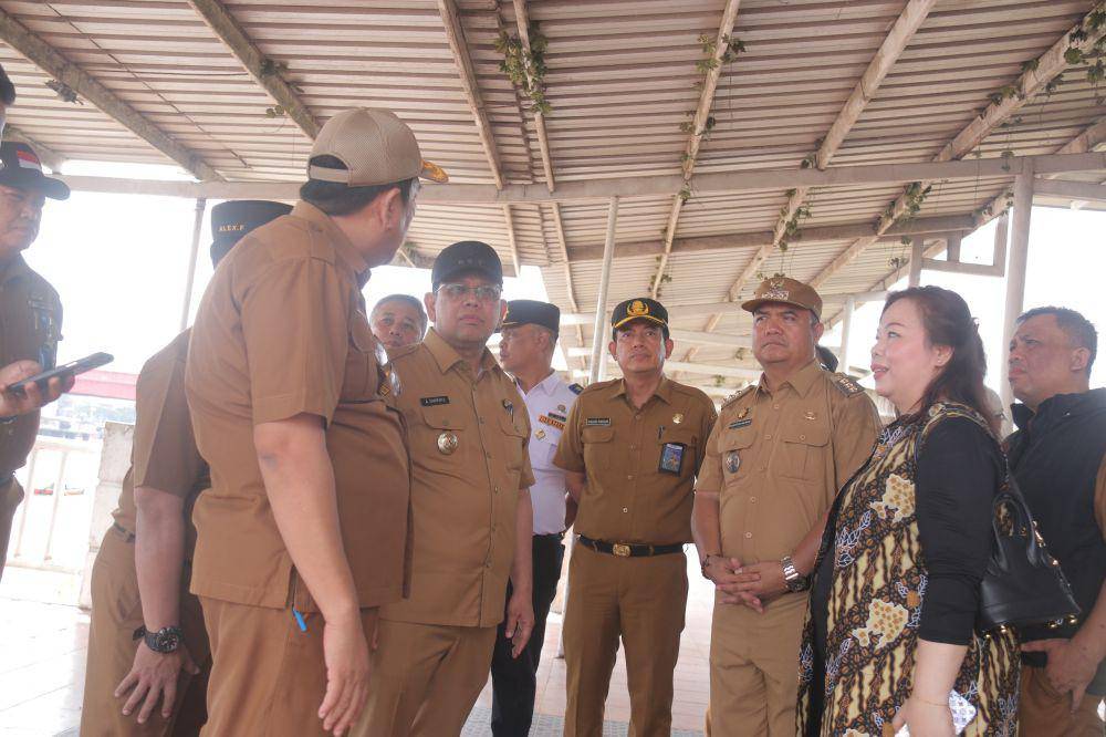 Pemkot Palembang tinjau kondisi Dermaga 7 Ulu Palembang (IDN Times/Dok. Kominfo Palembang)