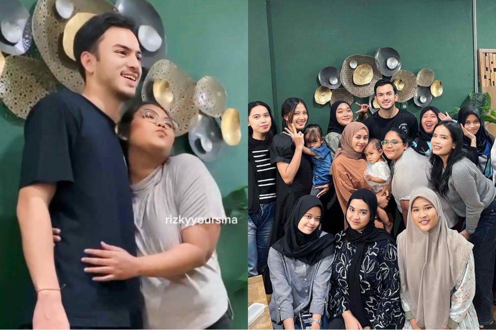 8 Potret Haru Jumpa Fans Rizky Nazar, Hangat dan Intim!