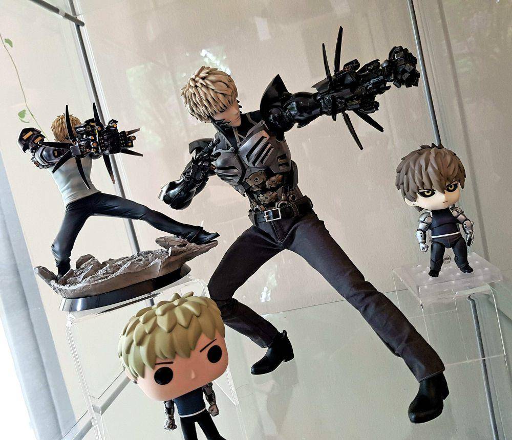 potret koleksi action figure One Punch Man (reddit.com/user/CatapultedCarcass)
