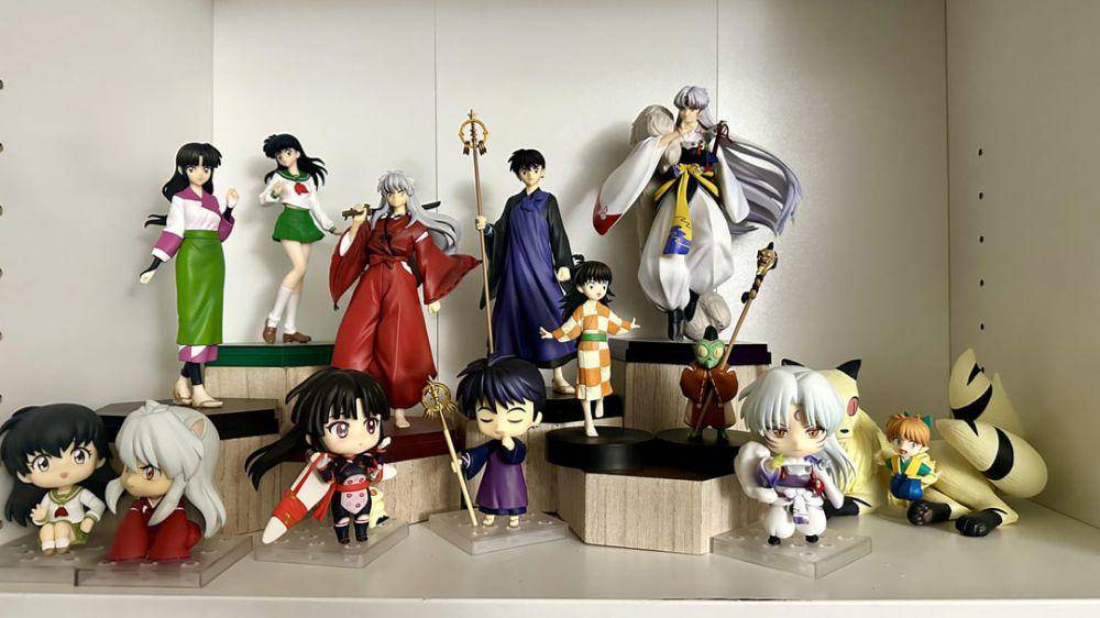 potret koleksi figur Inuyasha (reddit.com/user/AyoAstronaut)