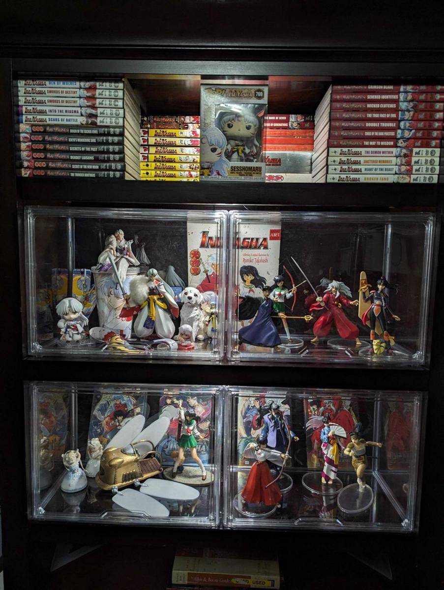 potret koleksi figur Inuyasha (reddit.com/user/Neat-Anyway-OP)