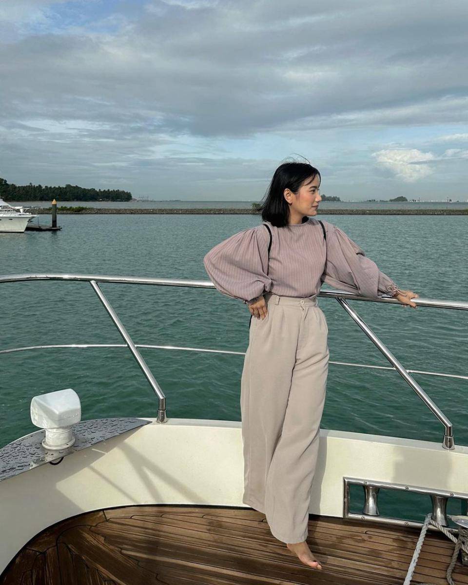 inspirasi outfit ala Jesica Ceren (instagram.com/jesicaceren)