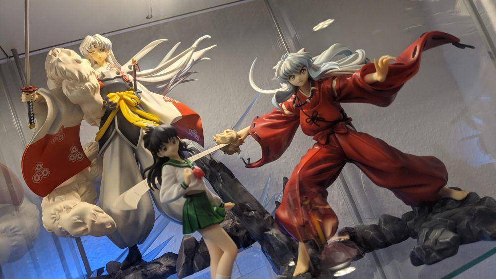 potret koleksi figur Inuyasha (reddit.com/user/Otnev)