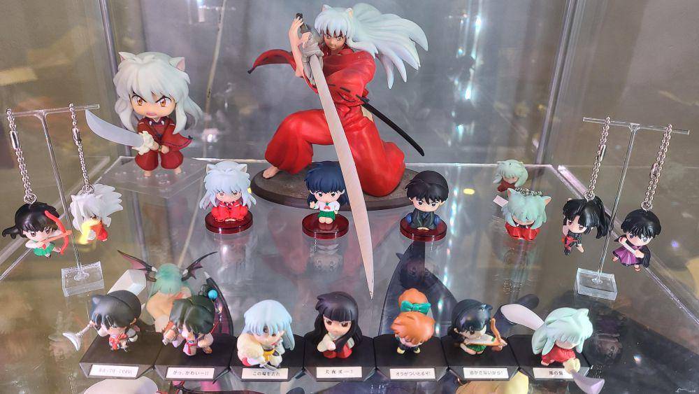 potret koleksi figur Inuyasha (reddit.com/user/Gokugeko)