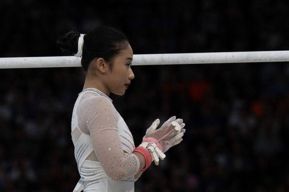Rifda Irfanaluthfi di Olimpiade 2024 Paris (dok.NOC Indonesia/Wahyu Putro A/ANTARA)