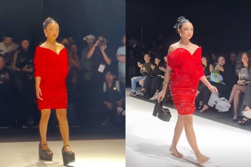 Ngaku Malu, ⁠Naura Ayu Ungkapkan Perasaannya Usai Jatuh saat Catwalk