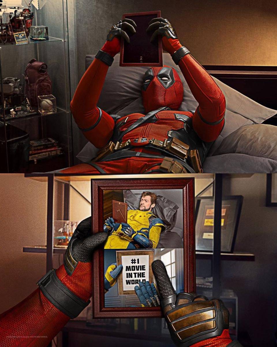 (Dok. Marvel, 20th Century Studios/Deadpool and Wolverine, x.com/VancityReynolds)