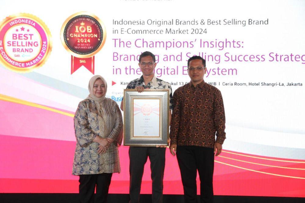 TIKI Raih Dua Penghargaan Original Brand dengan
Predikat Very Good