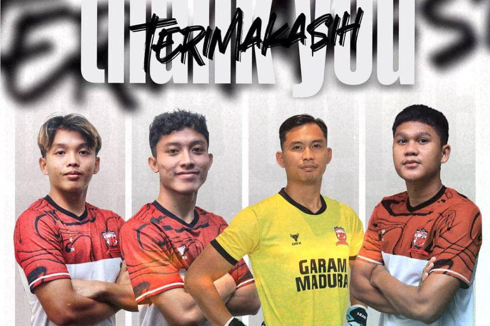 Baru Gabung, Madura United Resmi Coret 4 Pemain Ini