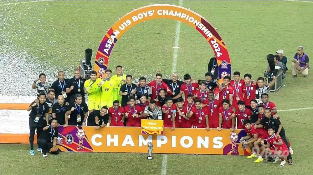 Hajar Thailand, Timnas U-19 Jawara Piala AFF U-19 2024