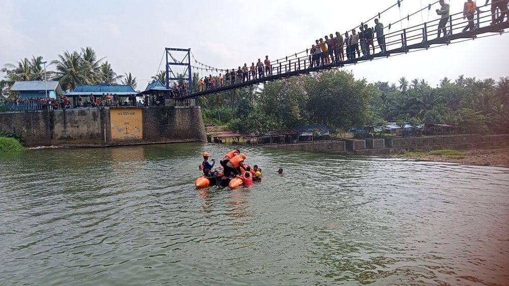 Pelajar SMK Tewas Tenggelam di Bendungan Watervang Lubuk Linggau