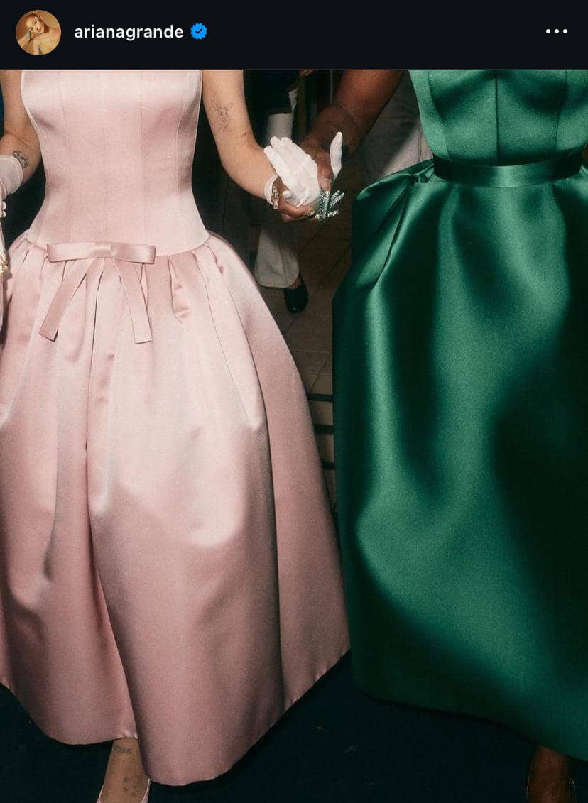 potret Ariana Grande di Olimpiade Paris 2024 (via instagram.com/arianagrande)