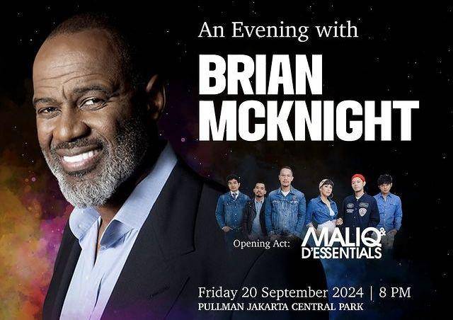 Harga Tiket Konser Brian McKnight di Jakarta dan Cara Belinya