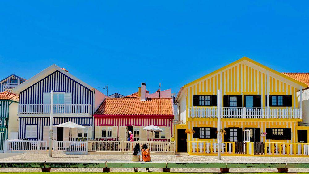 potret keindahan Costa Nova, Portugal (unsplash.com/JW.)