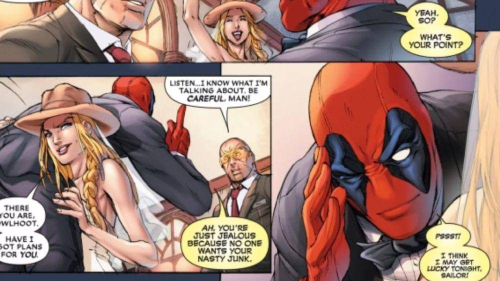 Deadpool menikah dengan Outlaw. (dok. Marvel Comics/Deadpool: Suicide Kings)