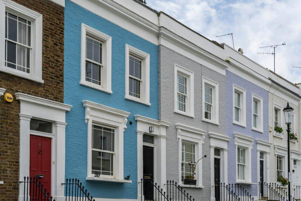 potret keindahan di Nothing Hill, London, Inggris (unsplash.com/Matt Pictures)