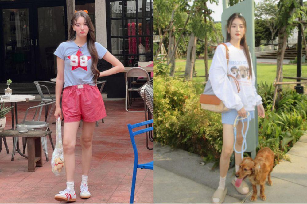 8 Daily Outfit View Benyapa, Tetap Stylish Meski Sederhana