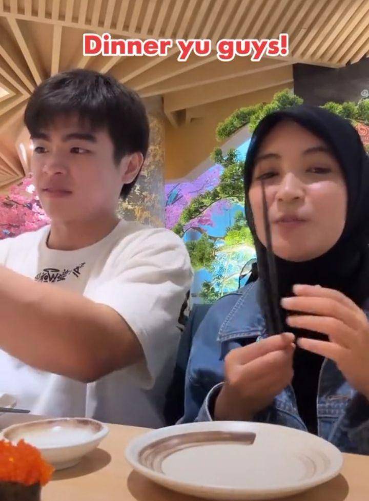 Kedekatan Arafah dan Steven (Tiktok.com/arafahrianti02)