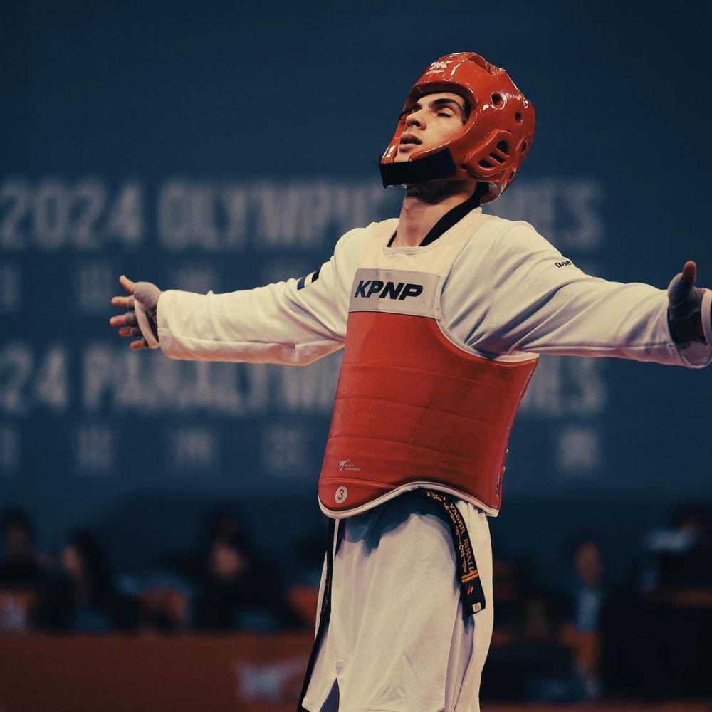 Omar Yaser Ismail, atlet taekwondo Palestina (instagram.com/omaryaserismail)