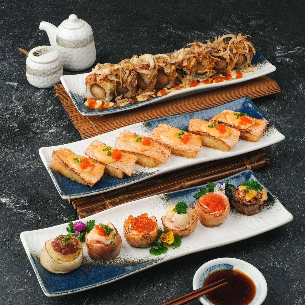 Potret hidangan di Gion The sushi Bar (instagram.com/gionsushi_id)