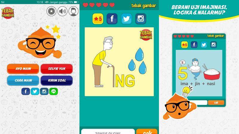 tampilan aplikasi Tebak Gambar (dok. Google Play Store)