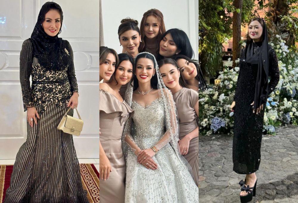 7 Gaya Tamu di Pernikahan Susan Sameh, Bridesmaids Mencuri Perhatian!