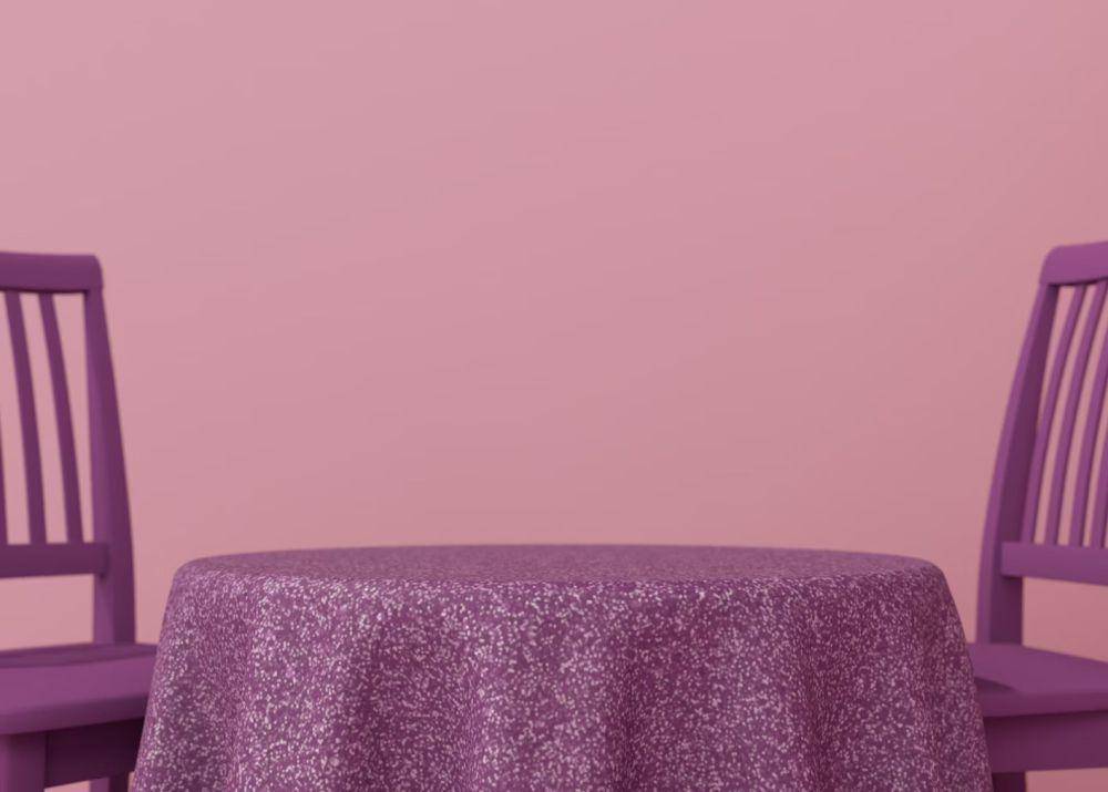 ilustrasi cat warna ungu (unsplash.com/Allison Saeng)
