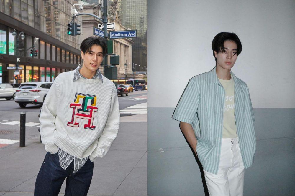 7 Inspirasi Padu Padan Outerwear ala Phuwin Tangsakyuen, Modis Abis!