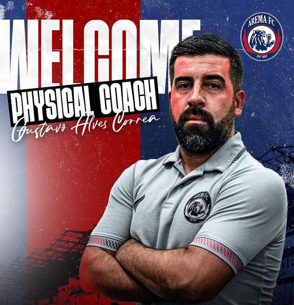 Pelatih fisik baru Arema FC, Gustavo Correa. (Dok. Media Officer Arema FC)