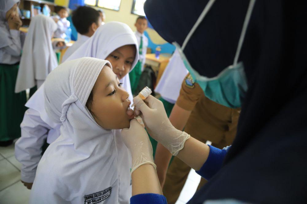 Dinkes Tangerang Sweeping Anak yang Belum Dapat Imunisasi PIN Polio