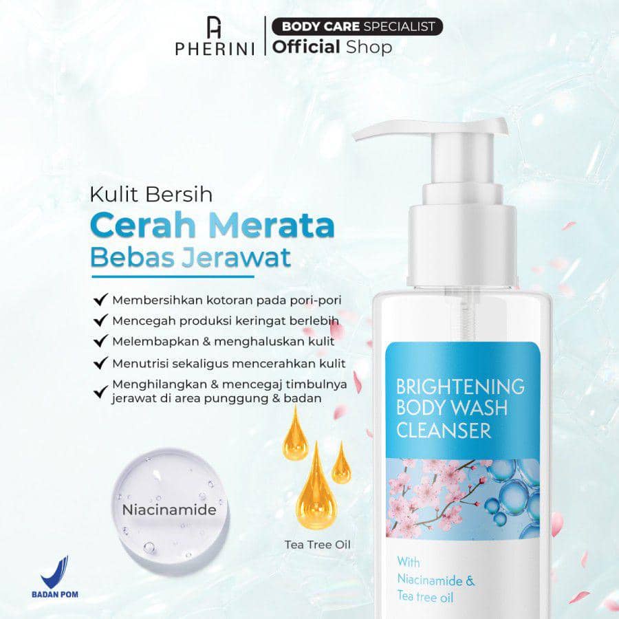 produk PHERINI Brightening Body Wash Cleanser (dok.PHERINI)